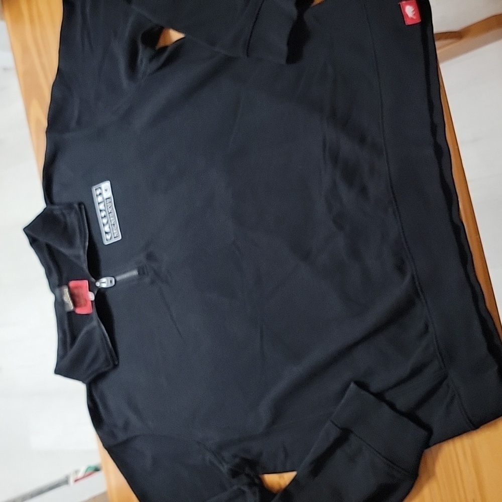 Caesars Palace Las Vegas Sportiqe Black Zip Collar Sweatshirt, XL